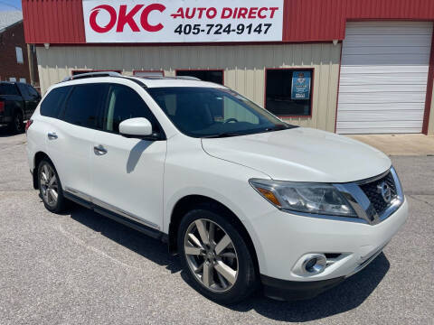 2015 Nissan Pathfinder for sale at OKC Auto Direct, LLC in Oklahoma City OK