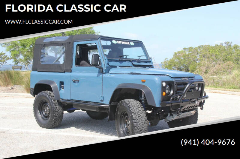 1993 Land Rover Defender for sale at FLORIDA CLASSIC CAR in Sarasota FL