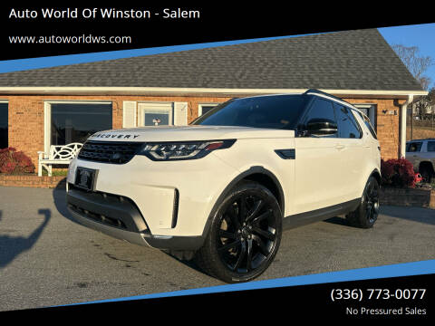 2017 Land Rover Discovery for sale at Auto World Of Winston - Salem in Winston Salem NC