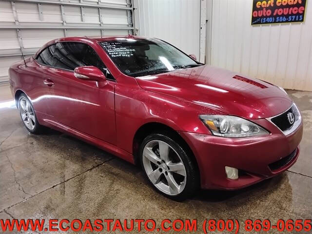 Red 2012 Lexus IS 250C Base Convertible 2dr Convertible 6A 1