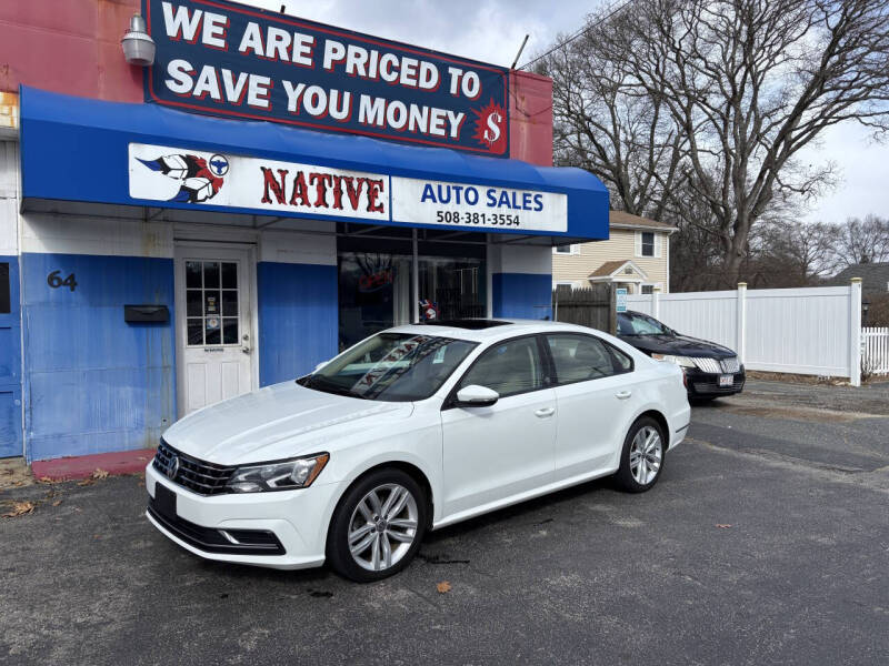 2019 Volkswagen Passat for sale at Native Auto Sales in Mendon MA