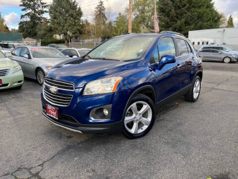 2015 Chevrolet Trax for sale at Apex Motors Inc. in Tacoma WA