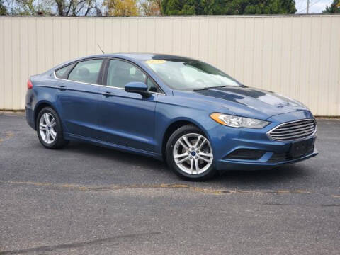 2018 Ford Fusion for sale at Miller Auto Sales in Saint Louis MI