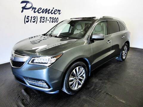 2016 Acura MDX for sale at Premier Automotive Group in Milford OH