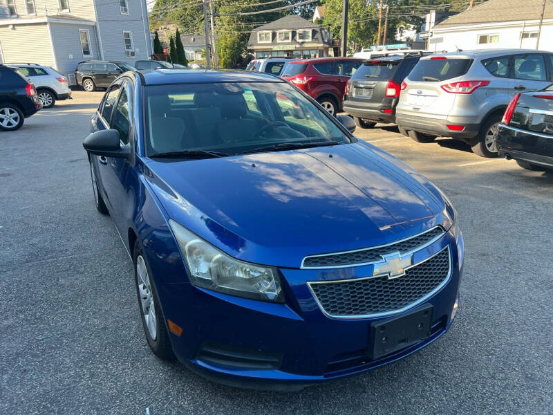 2012 Chevrolet Cruze for sale at Charlie's Auto Sales in Quincy MA
