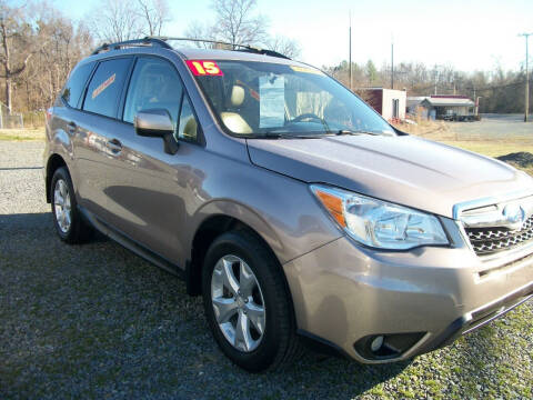 2015 Subaru Forester for sale at Lentz's Auto Sales in Albemarle NC
