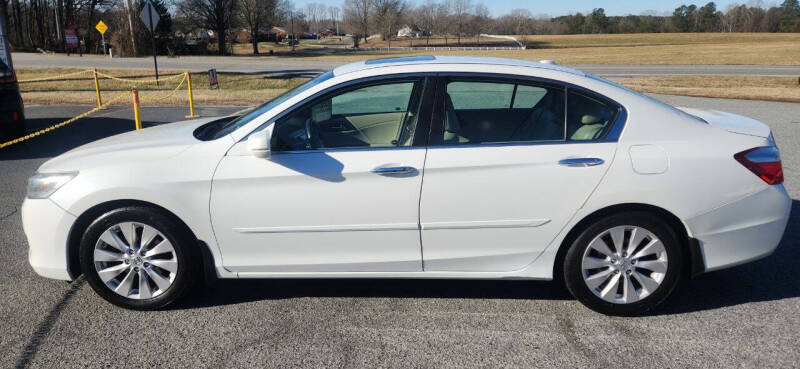 2015 Honda Accord for sale at R & D Auto Sales Inc. in Lexington NC