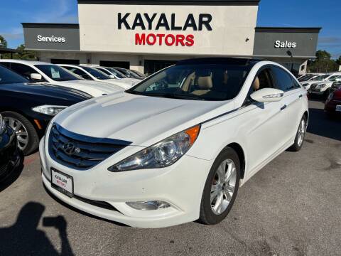 2012 Hyundai Sonata for sale at KAYALAR MOTORS in Houston TX