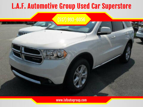 2011 Dodge Durango for sale at L.A.F. Automotive Group in Lansing MI