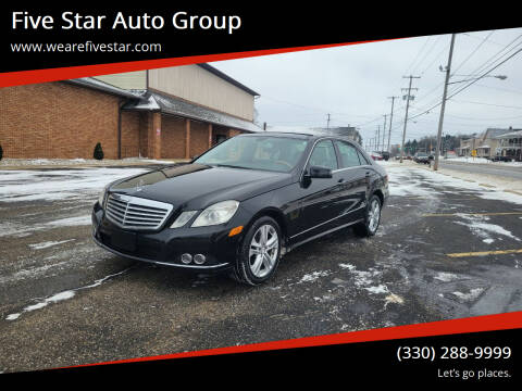 2010 Mercedes-Benz E-Class for sale at Five Star Auto Group in North Canton OH