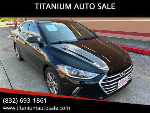 2017 Hyundai Elantra for sale at TITANIUM AUTO SALE in Houston TX