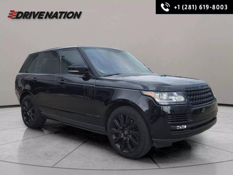 2015 Land Rover Range Rover for sale at Drive Nation in Houston, TX