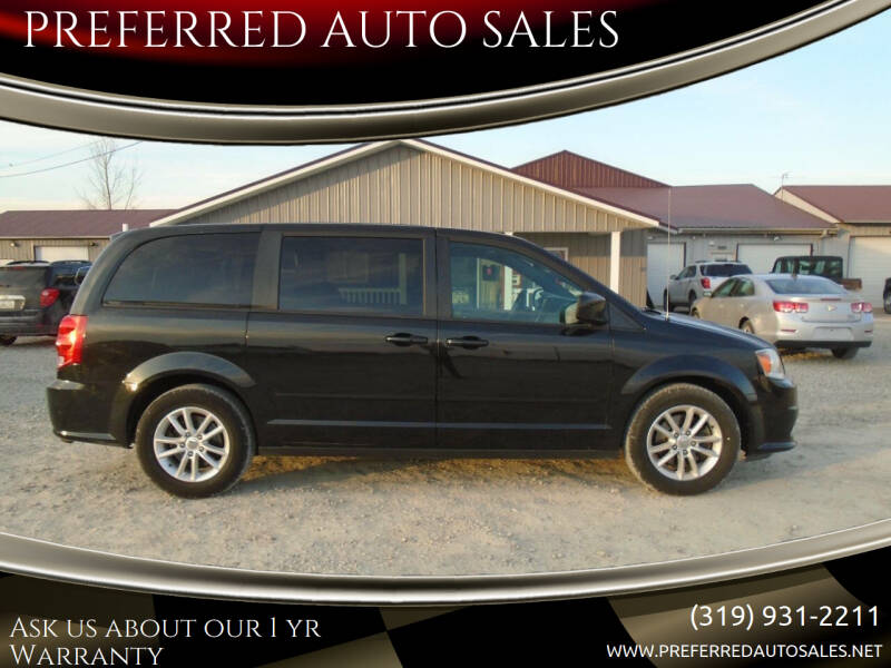 2016 Dodge Grand Caravan for sale at PREFERRED AUTO SALES in Lockridge IA