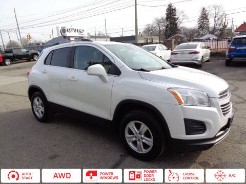 2015 Chevrolet Trax for sale at Quattro Motors 2 - 1 in Redford MI