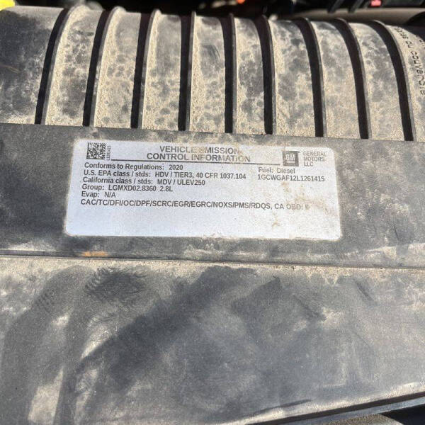 2020 Chevrolet Express 2500