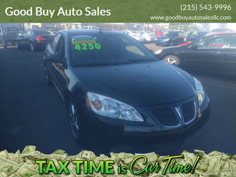 2005 Pontiac G6 for sale at Good Buy Auto Sales in Philadelphia PA