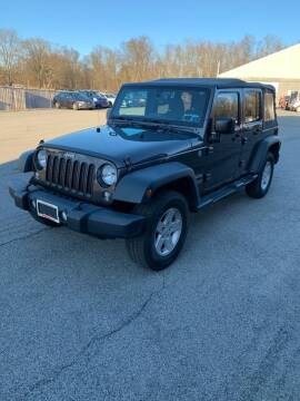 2014 Jeep Wrangler Unlimited for sale at BEACH AUTO GROUP INC in Fishkill NY