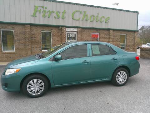 2010 Toyota Corolla for sale at First Choice Auto in Greenville SC