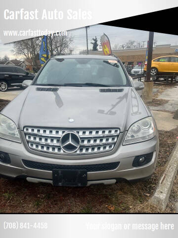 2008 Mercedes-Benz M-Class for sale at Carfast Auto Sales in Dolton IL