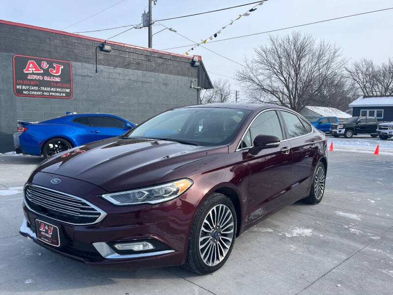 2017 Ford Fusion for sale at A & J AUTO SALES in Eagle Grove IA