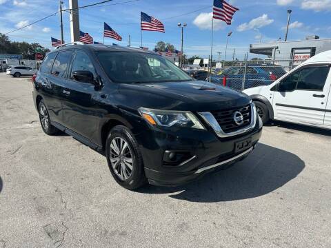 2017 Nissan Pathfinder for sale at America Auto Wholesale Inc in Miami FL