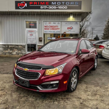 2015 Chevrolet Cruze for sale at Prime Motors in Lansing MI