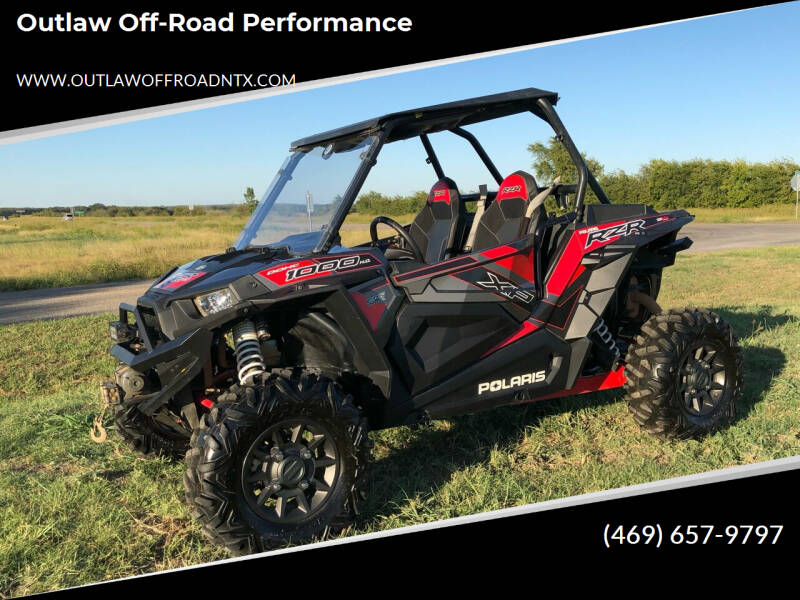2017 Polaris RZR 1000 XP for sale at Outlaw Off-Road Performance in Sherman TX