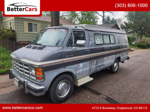 1991 Dodge Ram Van for sale at Better Cars in Englewood CO