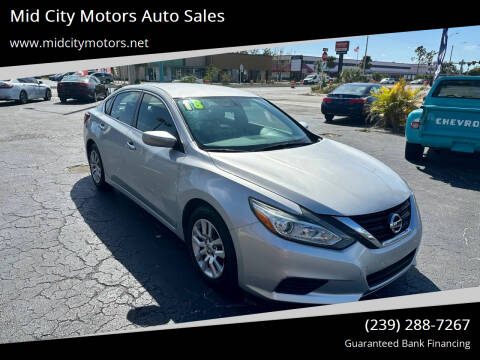2018 Nissan Altima for sale at Mid City Motors Auto Sales in Fort Myers FL