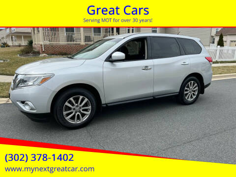 2014 Nissan Pathfinder for sale at Great Cars in Middletown DE