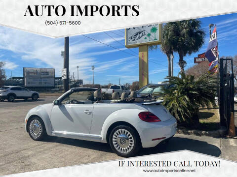 2015 Volkswagen Beetle Convertible for sale at AUTO IMPORTS in Metairie LA
