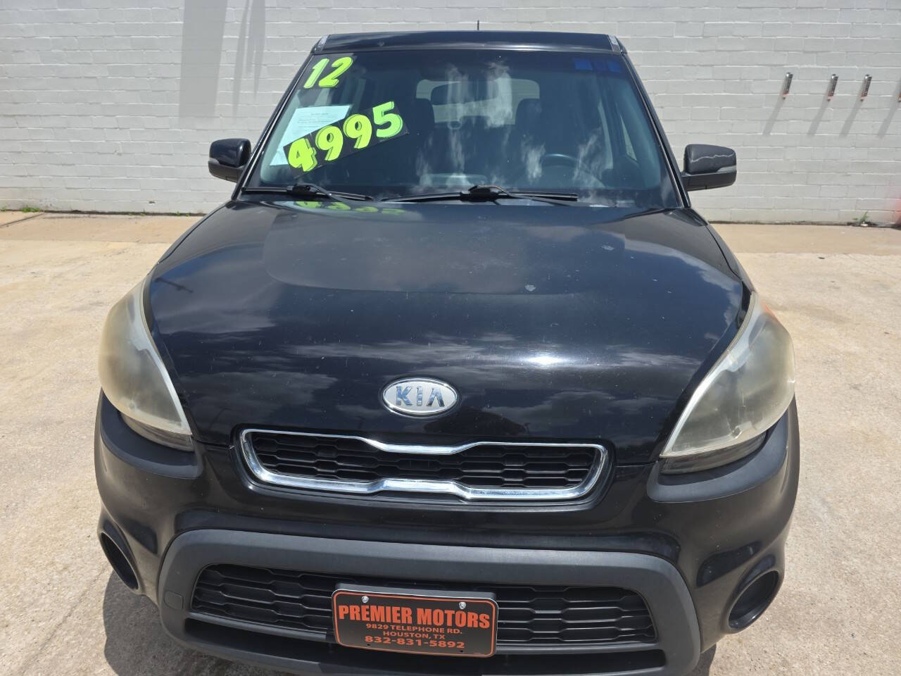 Black 2012 Kia Soul + + 4dr Crossover 6A 1