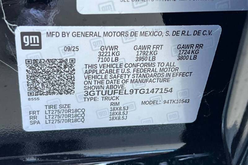 2026 GMC Sierra 1500 AT4X