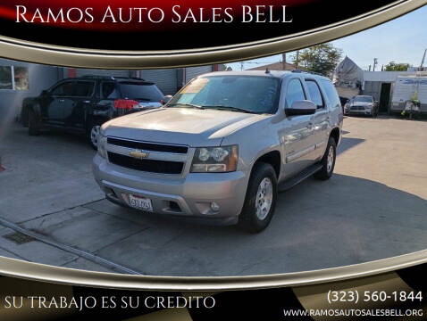 2008 Chevrolet Tahoe for sale at Ramos Auto Sales in Bell CA