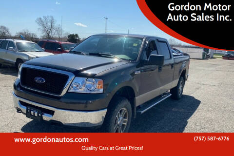 2007 Ford F-150 for sale at Gordon Motor Auto Sales Inc. in Norfolk VA
