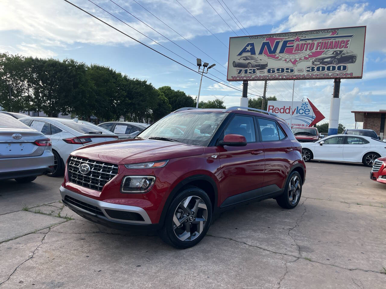 Red 2025 Hyundai VENUE Limited Limited 4dr Crossover 1
