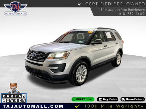 2016 Ford Explorer for sale at Taj Auto Mall in Bethlehem PA