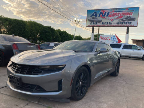 2019 Chevrolet Camaro for sale at ANF AUTO FINANCE in Houston TX