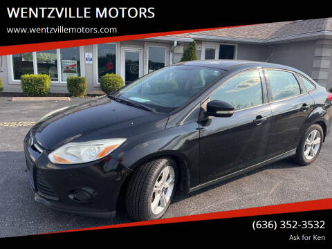 2014 Ford Focus for sale at WENTZVILLE MOTORS in Wentzville MO