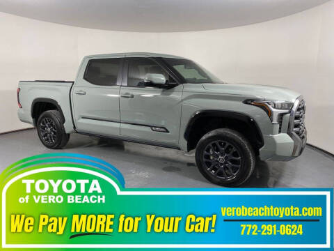 2024 Toyota Tundra for sale at PHIL SMITH AUTOMOTIVE GROUP - Toyota Kia of Vero Beach in Vero Beach FL
