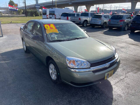2004 Chevrolet Malibu for sale at Texas 1 Auto Finance in Kemah TX