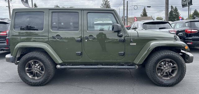 2016 Jeep Wrangler Unlimited Sahara 75th Anniversary