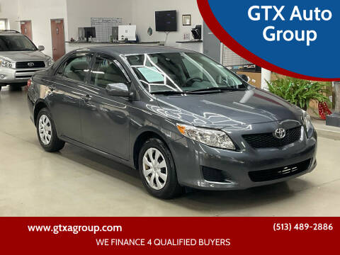 2010 Toyota Corolla for sale at GTX Auto Group in West Chester OH