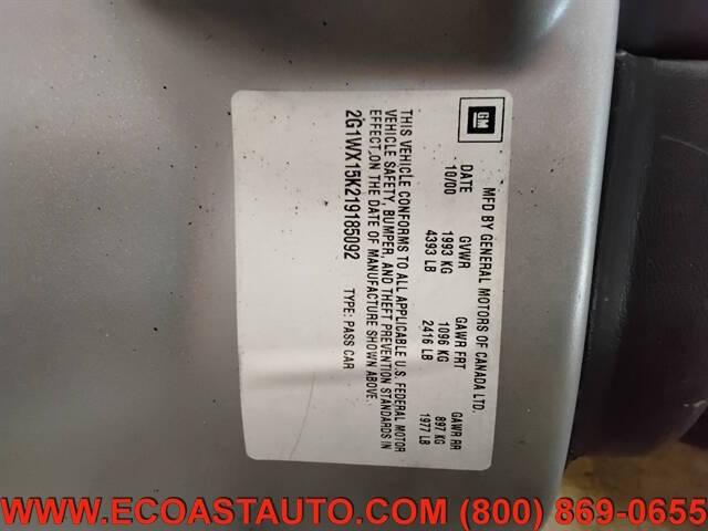 2001 Chevrolet Monte Carlo SS