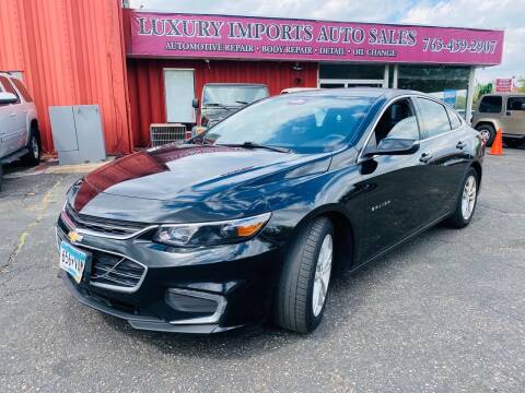 2016 Chevrolet Malibu for sale at LUXURY IMPORTS AUTO SALES INC in North Branch MN
