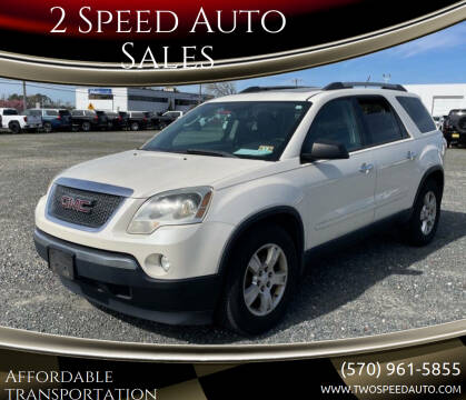 2011 GMC Acadia for sale at 2 Speed Auto Sales in Scranton PA