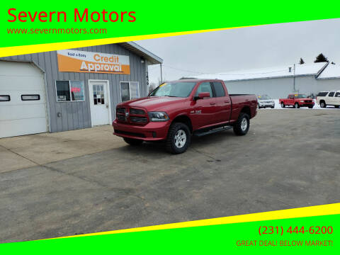 2014 RAM 1500 for sale at Severn Motors in Cadillac MI