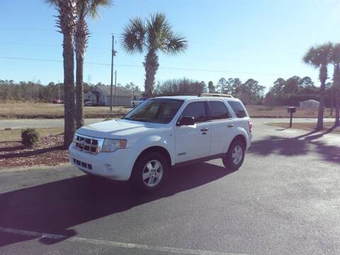 2008 Ford Escape for sale at First Choice Auto Inc in Little River SC