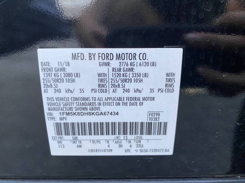 2019 Ford Explorer XLT