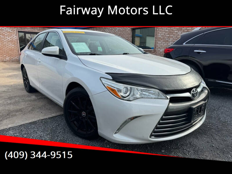 2016 Toyota Camry for sale at Fairway Motors LLC in Port Arthur TX